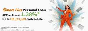 Smart Plus Personal Installment Loan APR as low as 1.90%, Enjoy up to 4 Tokyo Round-Trip Tickets Reward
