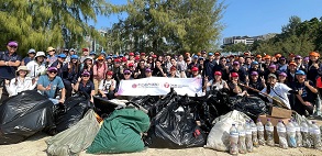 400 CNCBI staff take part in “Beach Cleaning Campaign”