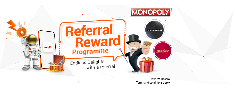 Up to HK$38,000 inMotion referral reward