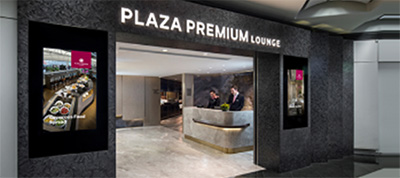 Complimentary Plaza Premium Lounge Services