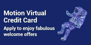 inMotion Motion Virtual Credit Card – Apply to enjoy fabulous welcome offers
